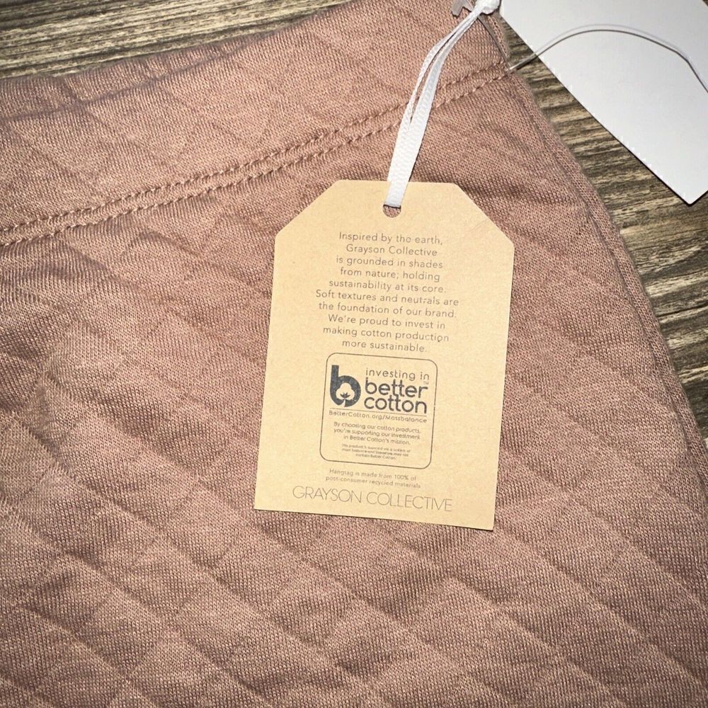 Grayson Collective Toddler Quilted Jogger Pants, Brown Size 3T. NWT. 3 - Picture 5 of 6